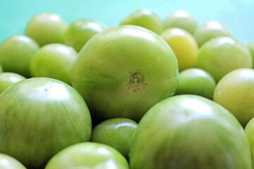 Close up of Green Tomatoes