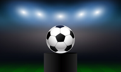 Naklejka premium Fussball 2022