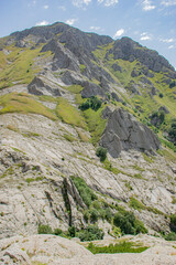 landscape in the mountains top