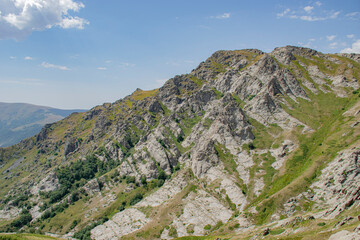 rock landscape in the mountains