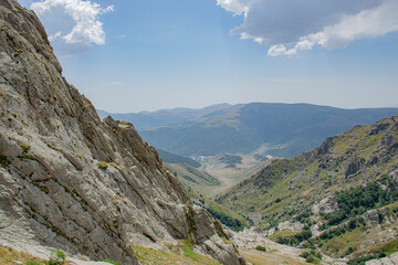 landscape in the top of mountains