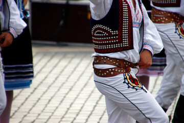 Slovak folk dance exhibition