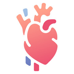 Obraz premium heart medical icon