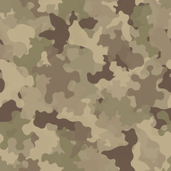 Fototapeta premium Camouflage pattern background. Urban clothing style masking camo repeat print