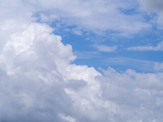 Fototapeta na wymiar Background is sky and cloud