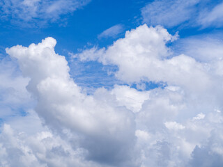 Obraz na płótnie Canvas Background is sky and cloud