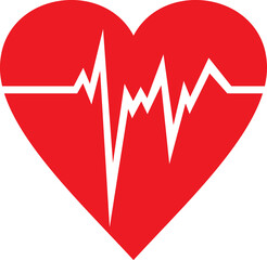 Heart beats png illustration