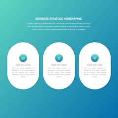 Business Strategic Infographic Design Illustration