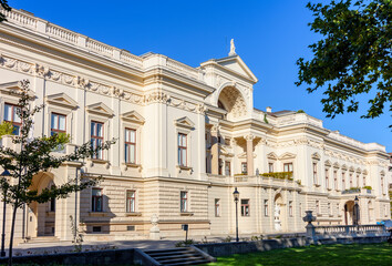 Fototapeta na wymiar Liechtenstein Garden palace and park, Vienna, Austria