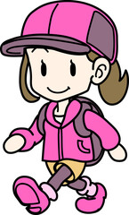 ハイキングおねえさん01a