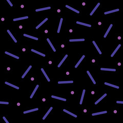 background with bulbs. 
multicolored seamless pattern. bright lines and circles on a black background. background and print. wallpaper. abstraction