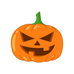 Pumpkin halloween, october, vector illustration.