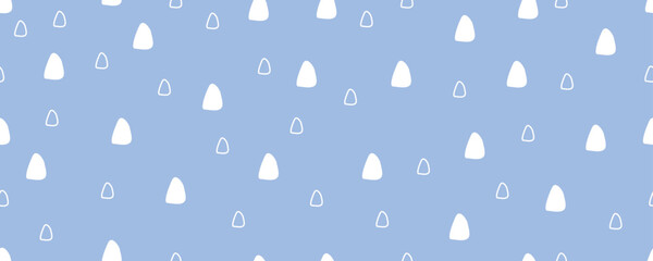 White cute minimal abstract tiny doodle art pattern