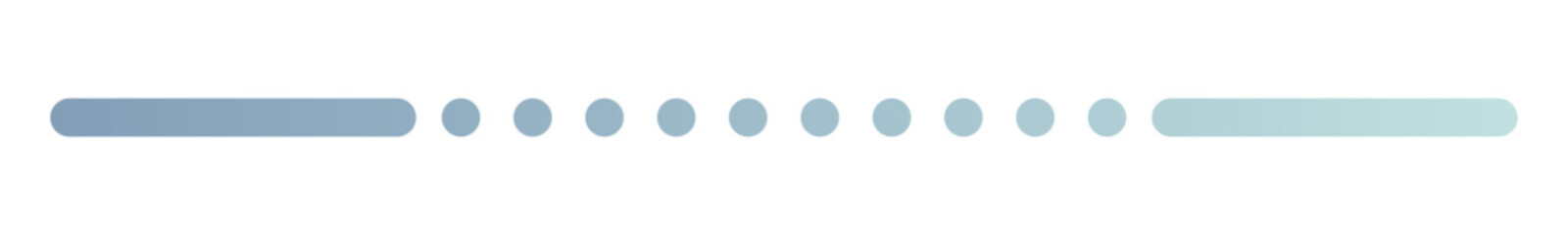 dotted gradient line
