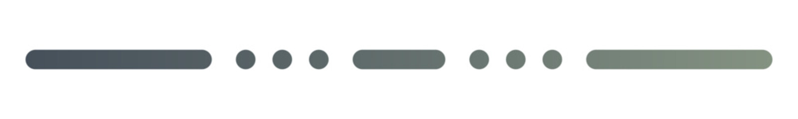 dotted gradient line
