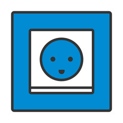 Austria Electrical Socket Icon