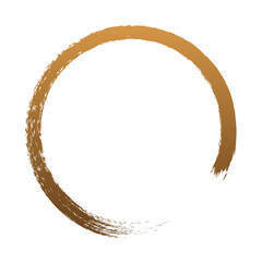 gradient round brush frame
