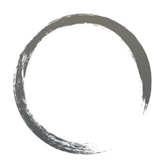 gradient round brush frame
