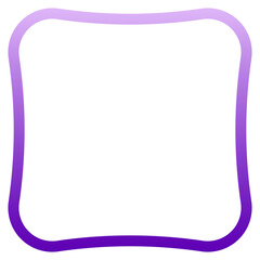 abstract gradient square frame
