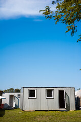 white house in the countryside