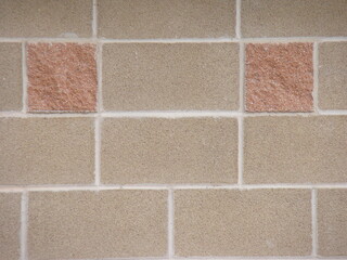 cinderblock wall