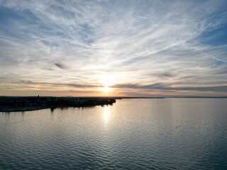 Sonnenuntergang See, Bodensee