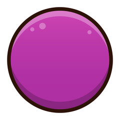Obraz premium gradient circle button 