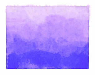 purple watercolor paper background, abstract wet impressionist gradient paint pattern, graphic design