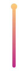 gradient line pointing
