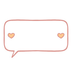 heart with speech bubble