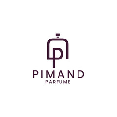 Obraz premium Letter D Parfume Logo Design. Initial D Fragrant Logo Identity for Branding, Business, Parfume, Fasion and Luxury Brand