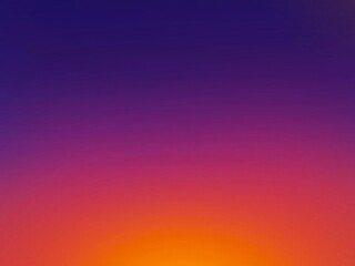 マジックアワーの夕焼け空　背景素材