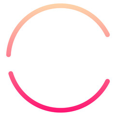 gradient broken round background
