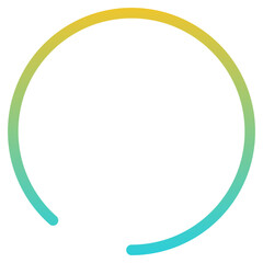 gradient broken round background
