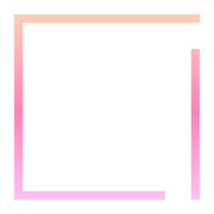 gradient broken square background
