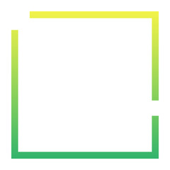 gradient broken square background
