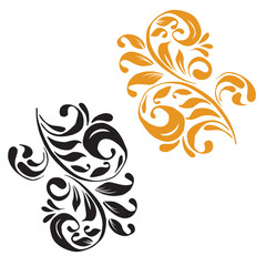 Russian old style pattern