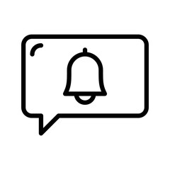 Vector Icons Alert Message Lineal Style. Pixel Perfect and Editable Stroke.