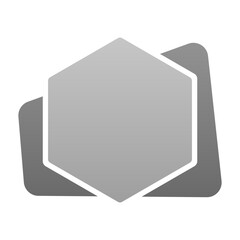 gradient hexagon infographic background
