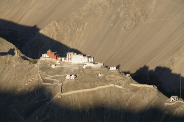 view from the top of the mountain Ladakh