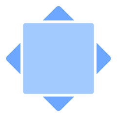 square infographic background
