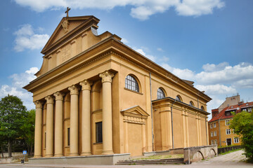 Kościół Franciszkański w Olsztynie - obrazy, fototapety, plakaty