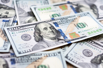 us dollars background, stack of dollars, 
