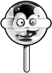Candy vampire  Halloween cartoon cute 