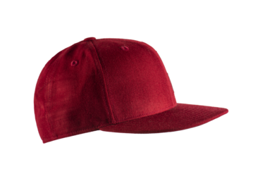 Red baseball cup isolated no background png