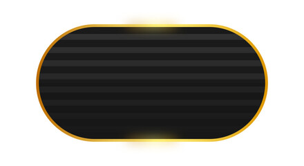 black rectangle gold frame background
