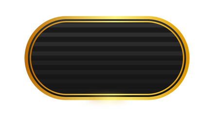 black rectangle gold frame background
