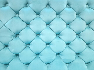 Turquoise upholstery. creative background for business cards