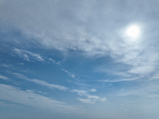 Obraz premium 夏空と雲