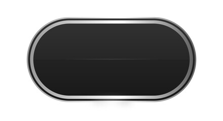 black rectangle silver frame background
